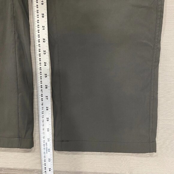 Eddie Bauer Fleece Lined Tech Pants Mens 38 x 32" Gray Water Repellent Insulated - Picture 12 of 14